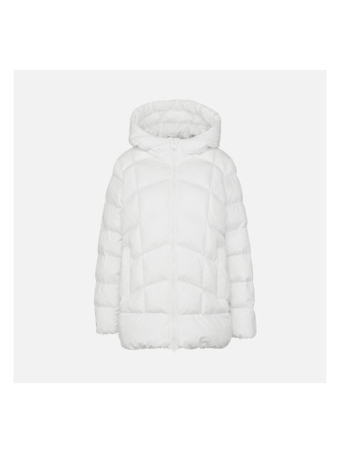 White Women's Quilted Jacket Geox Anylla - Women's
