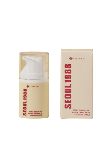 K-SECRET - SEOUL 1988 Cream: Retinal Liposome 1% + Fermented Rice (50ml)