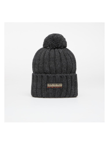 Шапка Napapijri Fea 2 Beanie Dark Grey Melange Universal