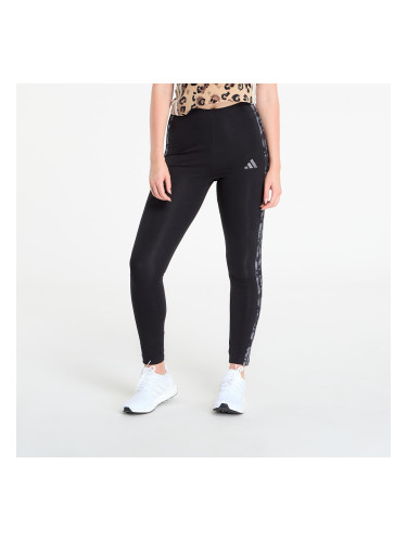 Легени adidas Animal Print 3-Stripes High Rise Leggings Black/ Multicolor/ Grey Five XS