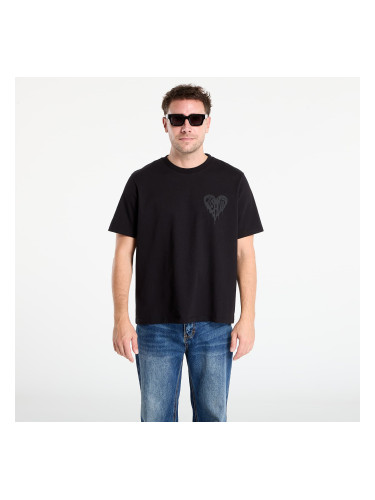 Тениска AllSaints Poster Graphic Boyfriend T-Shirt Black S