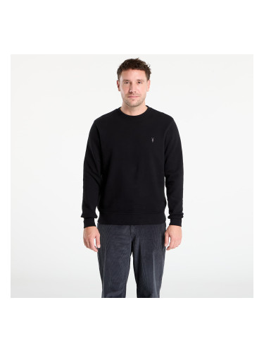 Суитшърт AllSaints Raven Crew Neck Ramskull Sweatshirt Black M