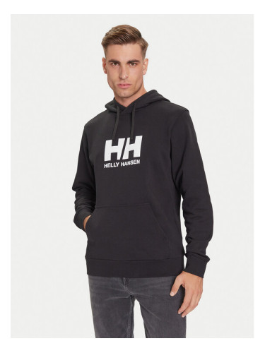 Helly Hansen Суитшърт HH Logo 54582 Черен Regular Fit