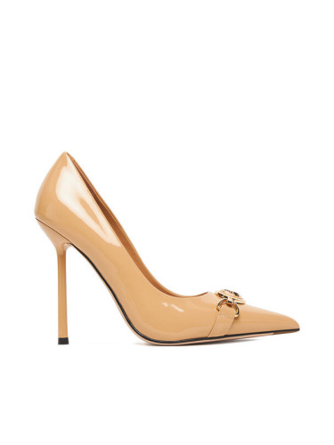 Eva Minge Обувки на ток EO-NOVA-1677-13-3 Бежов