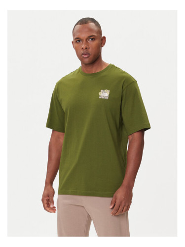 The North Face Тишърт Connect NF0A8EGW Зелен Relaxed Fit
