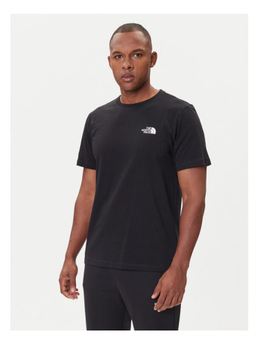 The North Face Тишърт Half Dome Photo NF0A8EE9 Черен Regular Fit