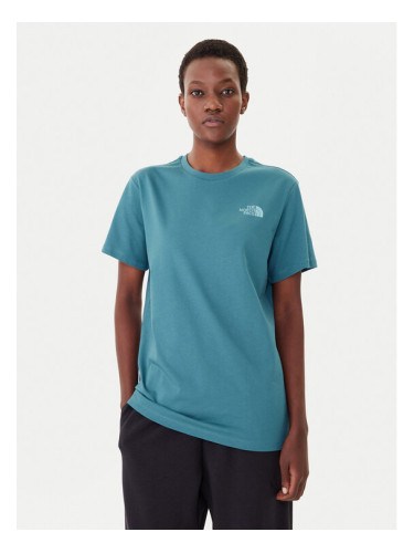 The North Face Тишърт Redbox NF0A87NK Син Relaxed Fit