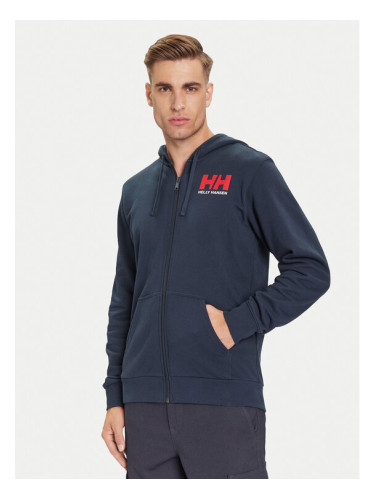 Helly Hansen Суитшърт HH Logo 54581 Тъмносин Regular Fit
