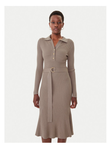 Marciano Guess Плетена рокля 5BGK07 5891Z Бежов Slim Fit