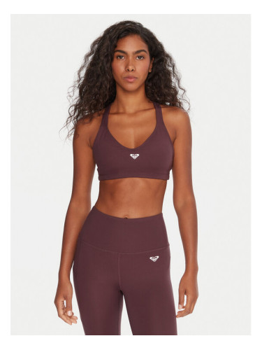 Roxy Спортен сутиен Heart Into It ERJKT04359 Виолетов