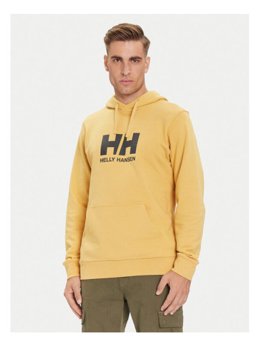 Helly Hansen Суитшърт HH Logo 54582 Бежов Regular Fit