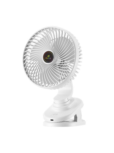 Преносим вентилатор Kisonli F104, 1200mAh, Различни цветове - 15055