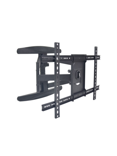 Стойка за телевизор DLFI, За стена, С подвижно рамо, До 75", Черен - 17935