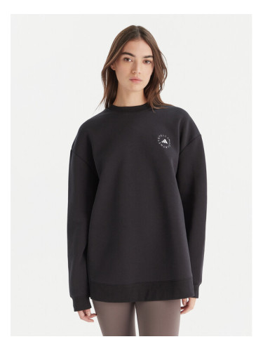 adidas by Stella McCartney Суитшърт IW6321 Черен Loose Fit