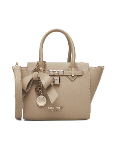 Nine West Дамска чанта CEO-Chelsea-Charm-I-LX10187 Бежов