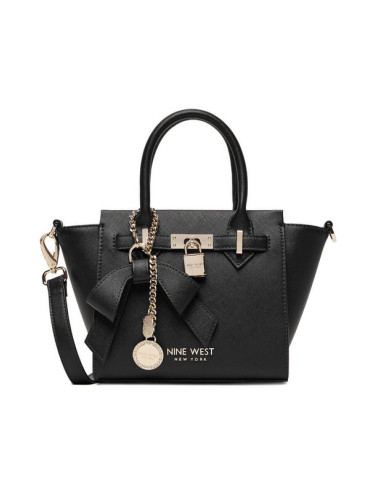 Nine West Дамска чанта CEO-Chelsea-Charm-I-LX10187 Черен