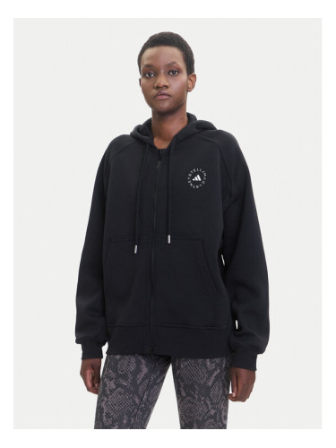 adidas by Stella McCartney Суитшърт JF6337 Черен Loose Fit