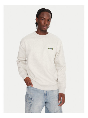 DC Суитшърт Patch It EDYFT03548 Сив Regular Fit