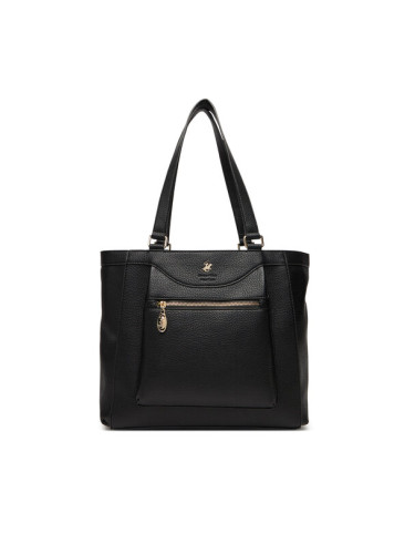 Beverly Hills Polo Club Дамска чанта C-BHPC-L-002-08 Черен