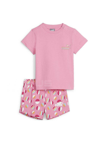 БЕБЕШКИ СПОРТЕН ЕКИП ЗА МОМИЧЕ PUMA 67928128 ESS+ SUMMER CAMP INFANTS SET JS РОЗОВ
