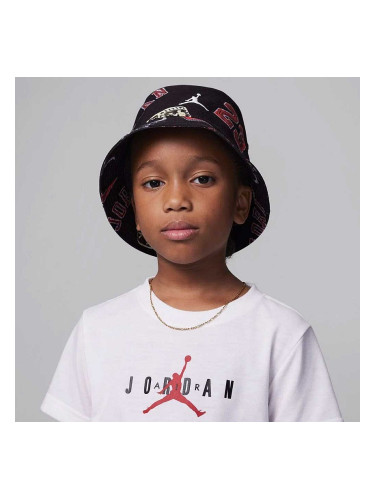 ДЕТСКА ШАПКА NIKE JORDAN ICONS BUCKET HAT ЧЕРНА