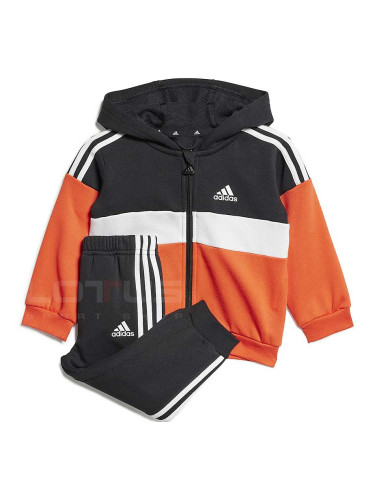 БЕБЕШКИ СПОРТЕН ЕКИП ЗА МОМЧЕ ADIDAS IW3491 I 3S TIB FL TS ЧЕРЕН/ОРАНЖЕВ