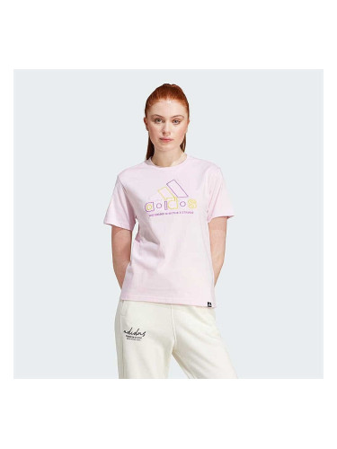 ДАМСКА ТЕНИСКА ADIDAS IY3413 W XPRESS LOGO TEE РОЗОВ