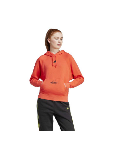 ДАМСКИ СУИТШЪРТ ADIDAS JI6520 W BLUV Q3 FT HD ЧЕРВЕН