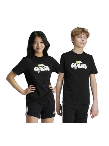 ДЕТСКА ТЕНИСКА ЗА МОМЧЕ ADIDAS IZ0418 DOODLE PACK ЧЕРНА