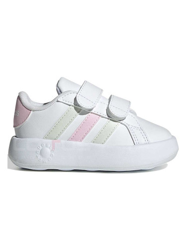ДЕТСКИ ОБУВКИ ЗА МОМИЧЕ ADIDAS IH4884 GRAND COURT 2.0 CF БЕЛИ