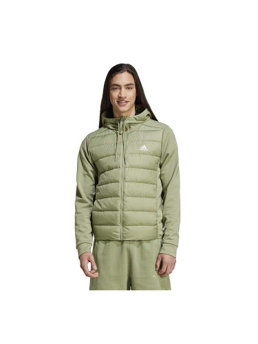 МЪЖКО ЯКЕ ADIDAS IX8915 ESS DWN HYB J БЛЕДОЗЕЛЕНО