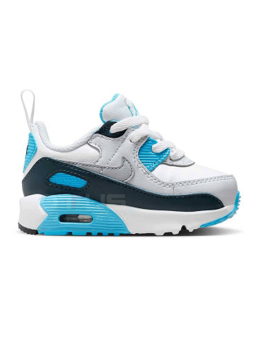 ДЕТСКИ МАРАТОНКИ ЗА МОМЧЕ NIKE HF6359-100 AIR MAX 90 EASYON BT БЕЛИ/СИНИ