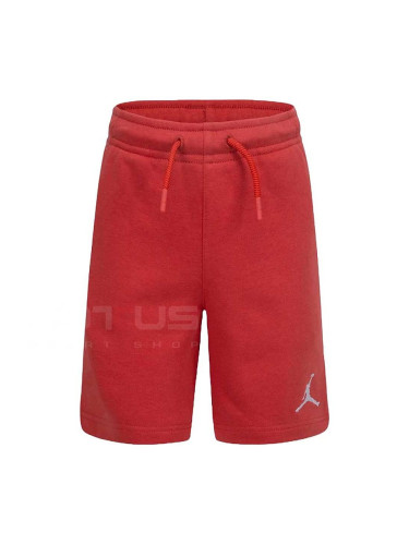 ДЕТСКИ КЪСИ ПАНТАЛОНИ ЗА МОМЧЕ NIKE M JORDAN ESSENTIALS FT SHORT ЧЕРВЕНИ