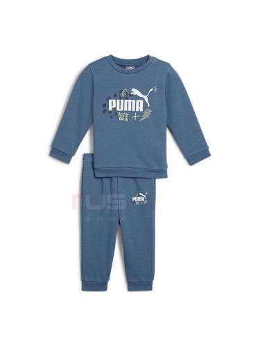 БЕБЕШКИ СПОРТЕН ЕКИП ЗА МОМЧЕ PUMA 68188624 FC ESS+ INFANT JOGGER TR СИН