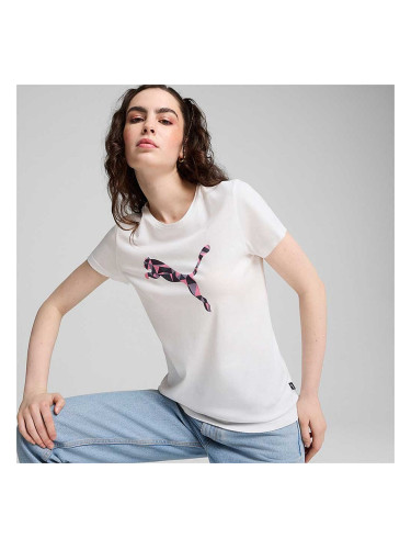ДАМСКА ТЕНИСКА PUMA 68299802 GRAPHICS CAT TEE БЯЛА