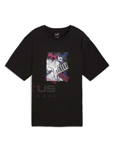 ДАМСКА ТЕНИСКА PUMA 68324201 GRAPHICS PHOTOPRINT TEE ЧЕРНА