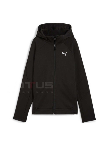 ДАМСКО ГОРНИЩЕ PUMA 68167301 EVOSTRIPE WINTERIZED FZ HOODIE ЧЕРНО