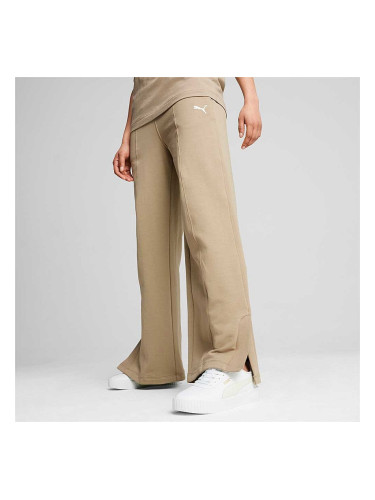 ДАМСКО ДОЛНИЩЕ PUMA 68199067 HER HIGH-WAIST STRAIGHT LEG PANTS TR СВЕТЛОКАФЯВО