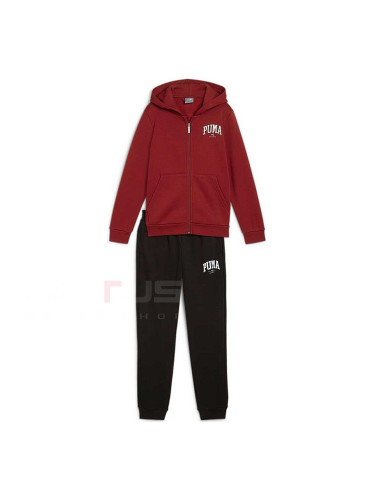 ДЕТСКИ СПОРТЕН ЕКИП PUMA 68331813 SQUAD FULL-ZIP SWEAT SUIT FL B ЧЕРВЕН