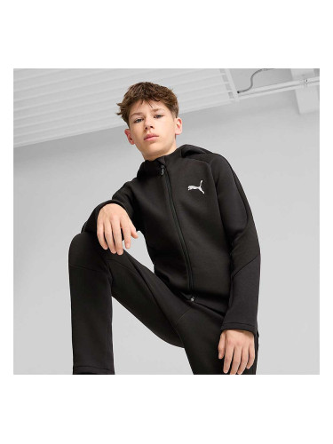 ДЕТСКО ГОРНИЩЕ ЗА МОМЧЕ PUMA 68180301 EVOSTRIPE FZ HOODIE DK B ЧЕРНО