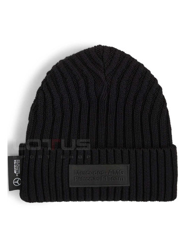 ЗИМНА ШАПКА PUMA 02569001 MAPF1 STATEMENT BEANIE ЧЕРНА