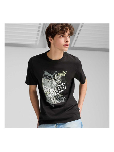 МЪЖКА ТЕНИСКА PUMA 68321301 GRAPHICS PHOTOPRINT TEE ЧЕРНА