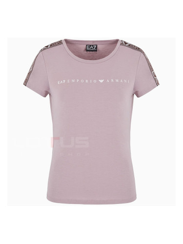 ДАМСКА ТЕНИСКА EA7 EMPORIO ARMANI 6DTT03-1341 NATURAL VENTUS7 W TEE РОЗОВА