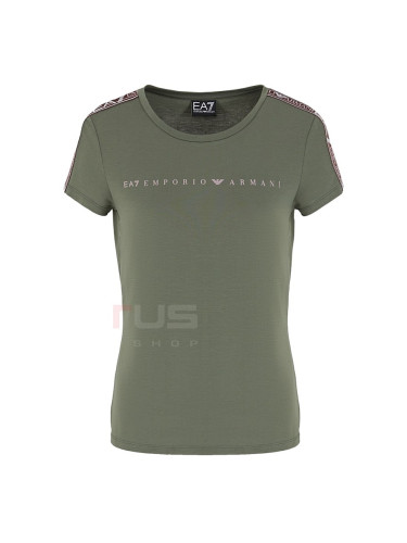 ДАМСКА ТЕНИСКА EA7 EMPORIO ARMANI 6DTT03-1898 NATURAL VENTUS7 W TEE ЗЕЛЕНА
