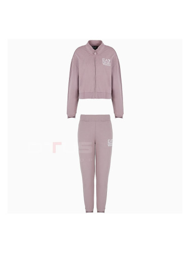 ДАМСКИ СПОРТЕН ЕКИП EA7 EMPORIO ARMANI 6DTV55-1341 TRAIN VISIBILITY W T-SUIT FZ CH РОЗОВ