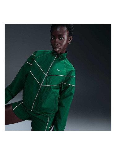 ДАМСКО ГОРНИЩЕ NIKE FV6304-300 NSW NK WR WVN UV FZ JKT ЗЕЛЕНО