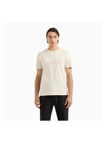 МЪЖКА ТЕНИСКА EA7 EMPORIO ARMANI 7M000002-U1072 TRAIN GRAPHIC SERIES M TEE SS SPONGE БЕЖОВА