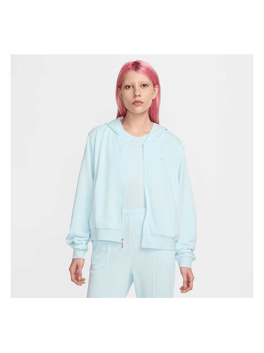 ДАМСКО ГОРНИЩЕ NIKE FN2415-474 NSW CHLL FT FZ HDY СВЕТЛОСИНЬО