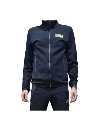 МЪЖКО ГОРНИЩЕ EA7 EMPORIO ARMANI 3DPM11-1200 TRAIN GOLD LABEL M T-TOP FZ PQ ЧЕРНО