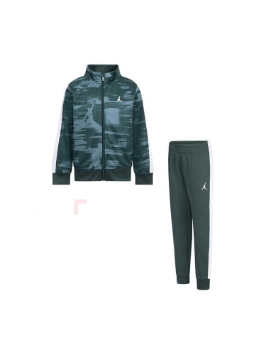 БЕБЕШКИ СПОРТЕН ЕКИП ЗА МОМЧЕ NIKE 65D323-EI8 JORDAN FLIGHT MVP TRICOT SET ЗЕЛЕН